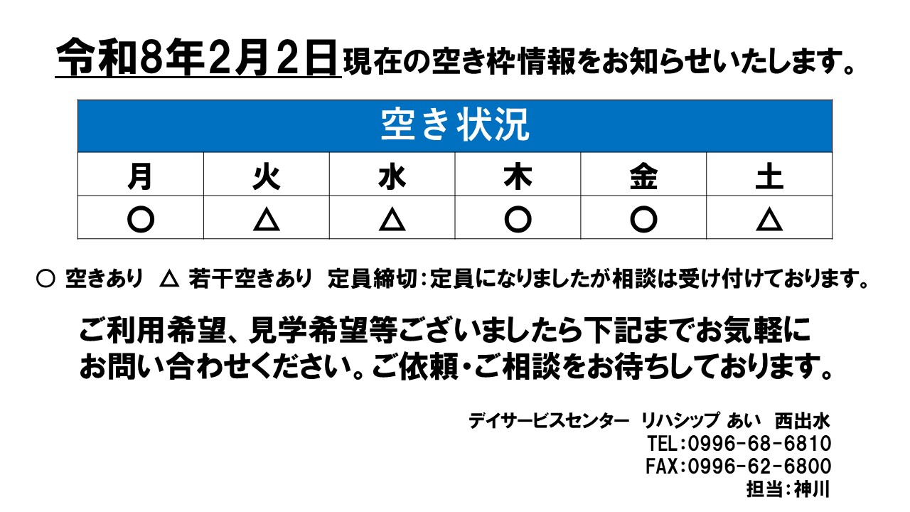 デイ　西出水2月